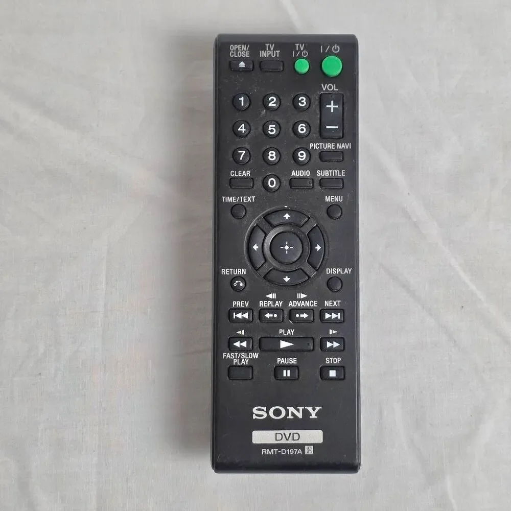 Sony DVD Remote Control RMT-D197A - Picture 2 of 10